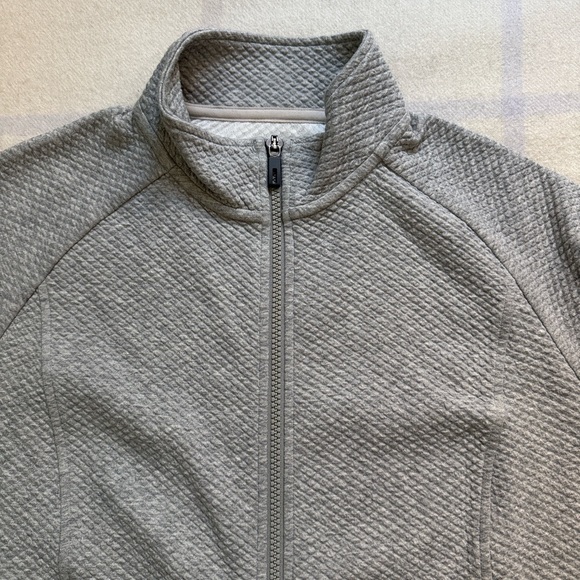 North End Women’s Full Zip Waffle Sweatshirt Size Medium - Picture 3 of 13